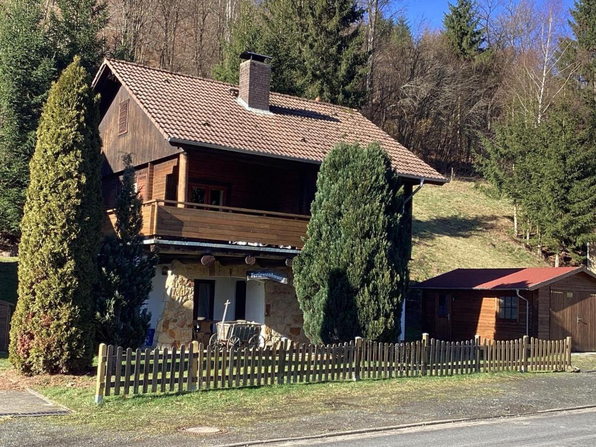 Detached Holiday Residence In The Wonderfully Beautiful Harz Kamschlacken Buitenkant foto