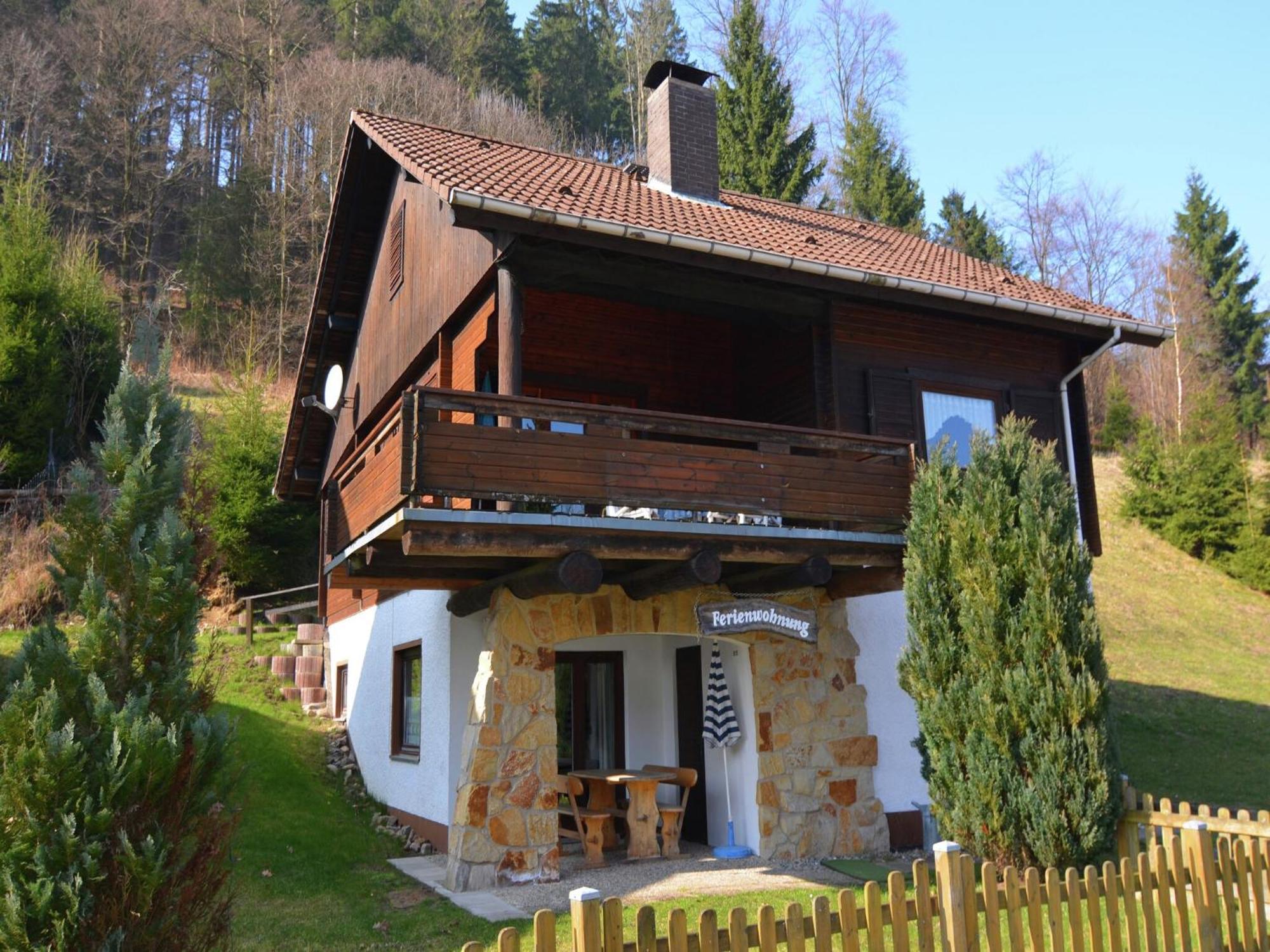 Detached Holiday Residence In The Wonderfully Beautiful Harz Kamschlacken Buitenkant foto