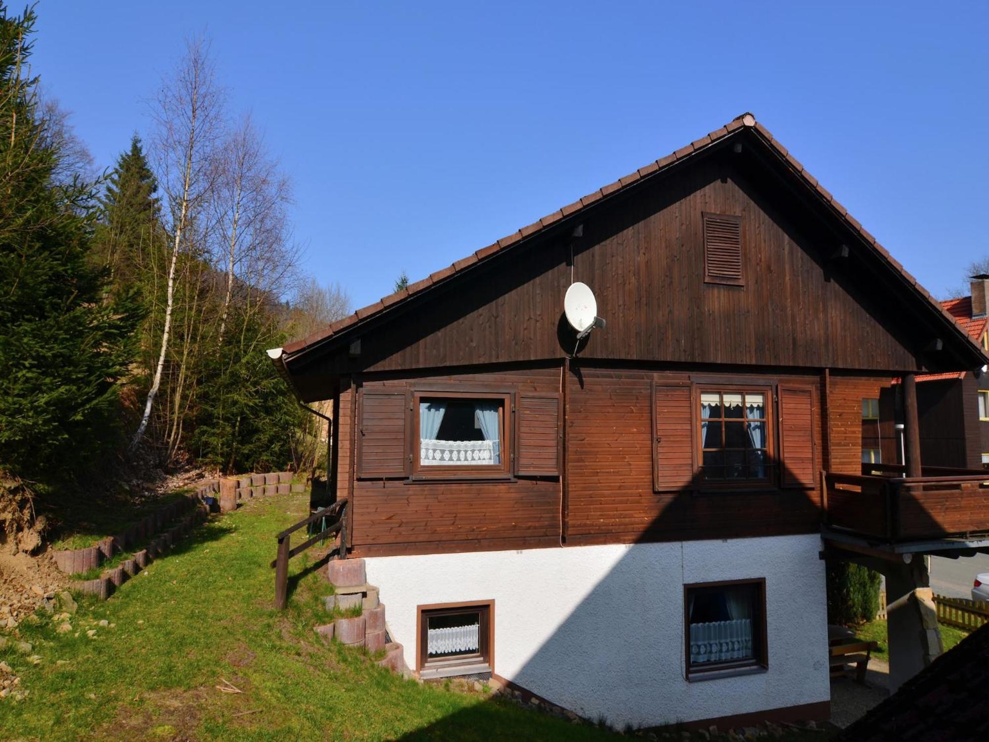 Detached Holiday Residence In The Wonderfully Beautiful Harz Kamschlacken Buitenkant foto