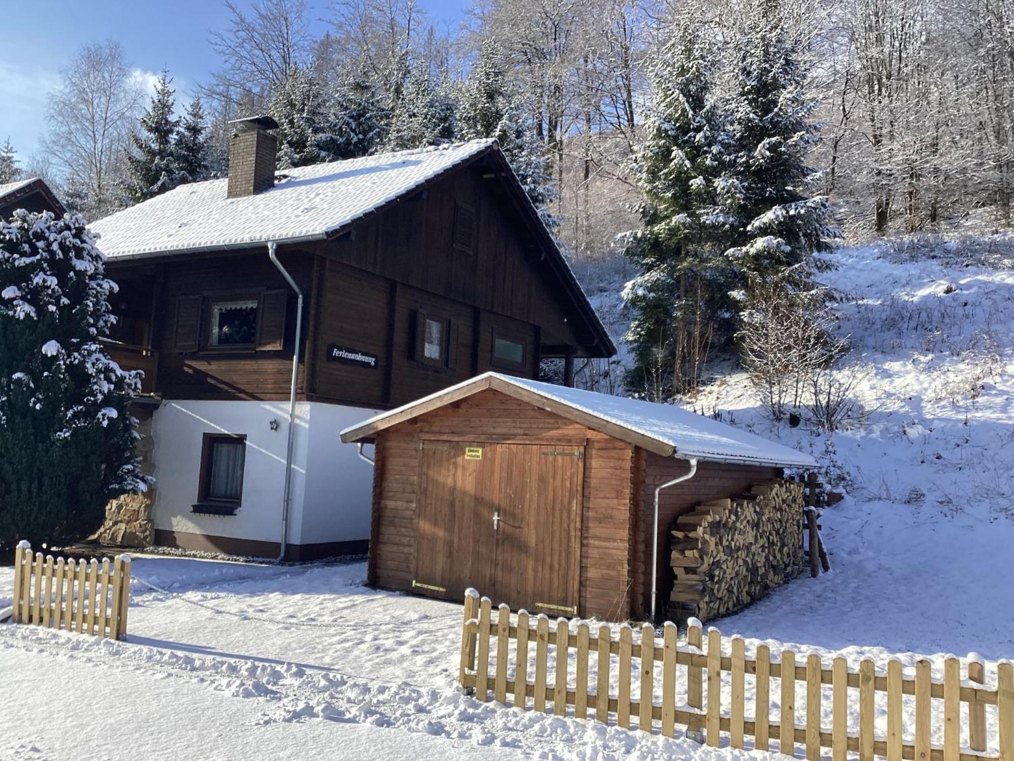 Detached Holiday Residence In The Wonderfully Beautiful Harz Kamschlacken Buitenkant foto